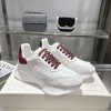 Giày thể thao Alexander McQueen chất lượng 1:1 màu trắng gót đỏ