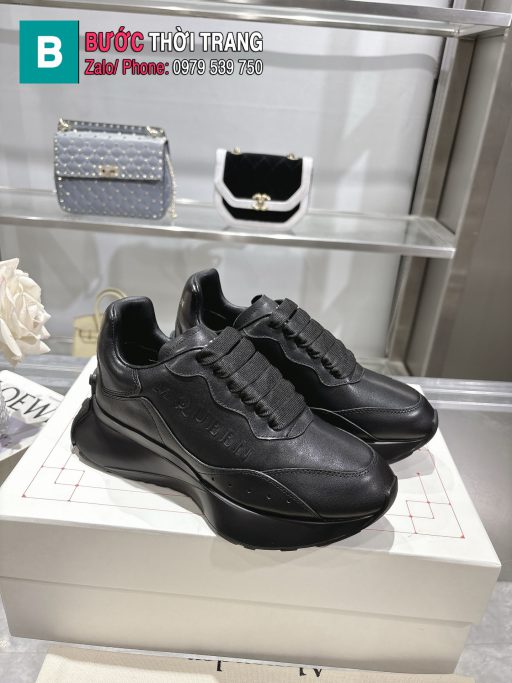 Giày thể thao Alexander McQueen chất lượng 1:1 màu đen