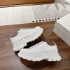 Giày vải Alexander McQueen chất lượng 1:1 màu trắng cao 5cm