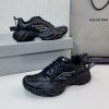 Giày thể thao Balenciaga cao cấp màu đen mũi cong phong cách năng động