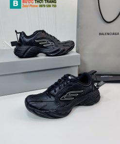 Giày thể thao Balenciaga cao cấp màu đen mũi cong phong cách năng động