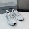 Giày thể thao Balenciaga cao cấp màu trắng mũi cong phong cách năng động