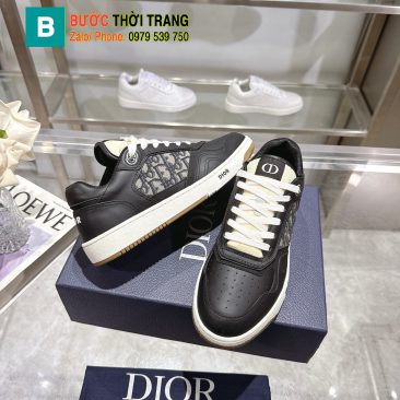 Giày thể thao Dior B27 Uptown màu đen cá tính dành cho cả nam và nữ