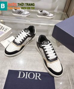 Giày thể thao Dior B27 Uptown màu trắng đen cá tính dành cho cả nam và nữ