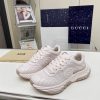 Giày thể thao Gucci cao cấp màu be kiểu dáng năng động