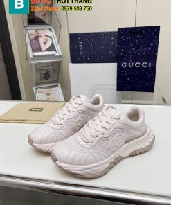 Giày thể thao Gucci cao cấp màu be kiểu dáng năng động