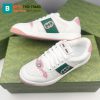 Giày thể thao Gucci siêu cấp màu trắng hồng mềm êm, phong cách năng động