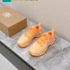 Giày thể thao LOEWE màu cam phong cách năng động thoáng mát đế cao su bền bỉ đàn hồi vượt trội