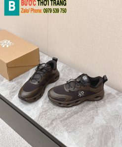 Giày thể thao LOEWE màu đen phong cách năng động thoáng mát đế cao su bền bỉ đàn hồi vượt trội