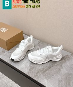 Giày thể thao LOEWE màu trắng phong cách năng động thoáng mát đế cao su bền bỉ đàn hồi vượt trội