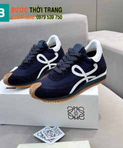 Giày thể thao LOEWE màu xanh than phong cách năng động thoáng mát đế cao su bền bỉ đàn hồi vượt trội