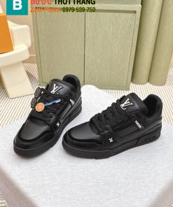 Giày thể thao LV màu đen siêu cấp chất lượng tốt