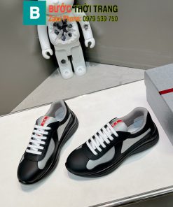 Giày thể thao Prada America’s Cup màu đen phong cách thời thượng trẻ trung