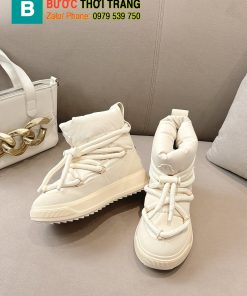 Giày trượt tuyết lông vũ Moncler Altive Mid màu trắng