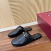Sục Gucci đế bệt cao cấp màu đen da mềm mịn