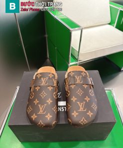 Sục LV màu nâu họa tiết monogram thiết kế sang trọng ấm áp