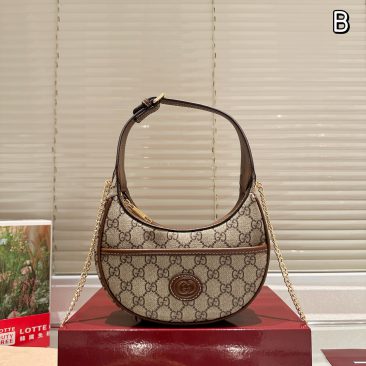 Túi Gucci bán nguyệt 20cm (1)