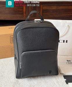 Ba lô COACH màu đen size 44x15x35 cm phong cách basic