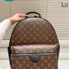 Ba lô LV màu nâu size 28x38 cm họa tiết monogram bền bỉ sang trọng