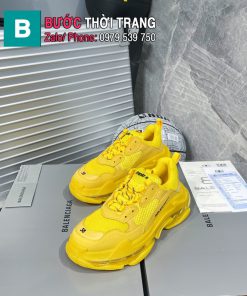 GIÀY THỂ THAO NAM NỮ BAlenciaga* Triple S màu vàng cao cấp