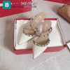 Giày cao gót VALENTINO màu trắng mũi nhọn cao cấp họa tiết đinh tán cá tính đế cao 6,5cm và 9,5cm