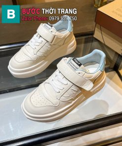 Giày thể thao ASH màu trắng gót xanh cao cấp phong cách năng động