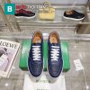 Giày nam buộc dây BOTTEGA màu xanh lam cao cấp phong cách sang trọng và tinh tế bậc nhất.