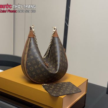 Túi LV Loop cỡ lớn – Dáng trăng khuyết phiên bản runway