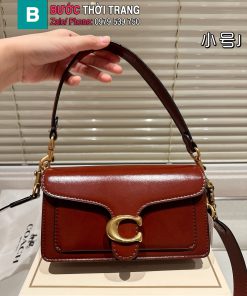 Túi xách đeo chéo COACH tabby màu nâu da mềm size 20x10 cm phong cách sang trọng thanh lịch
