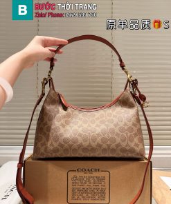 Túi xách Coach Juliet màu nâu be size 30 cm có ngăn rộng đựng nhiều đồ nhưng vẫn thời trang