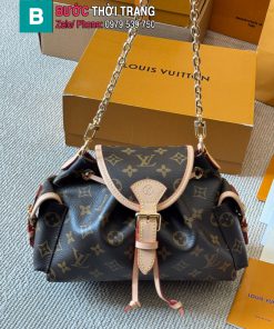 Túi xách đeo chéo LV ODYSSEE màu nâu họa tiết monogram size 23 cm