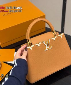 Túi xách nữ Lv capucines nhiều màu size 27x18 cm phong cách thanh lịch chất da bò cao cấp