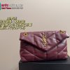 Túi xách nữ YSL LouLou Puffer nhiều màu size 26x15 cm dáng phong bì da mềm mại