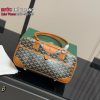 Túi xách cầm tay GOYARD màu nâu size 34x17 cm, có ngăn rộng đựng được nhiều món đồ
