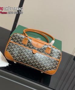 Túi xách cầm tay GOYARD màu nâu size 34x17 cm, có ngăn rộng đựng được nhiều món đồ