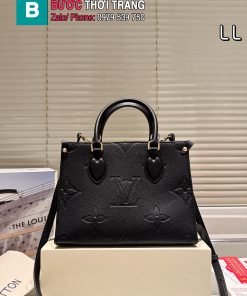 Túi xách đeo chéo Lv Onthego màu đen size 25 cm thiết kế sang trọng quý phái