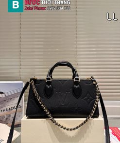 Túi xách đeo chéo Lv Onthego East West màu đen size 25 cm thiết kế sang trọng quý phái