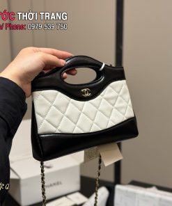 Chiếc CN 31 Bag bản mini phiên bản nâng cấp, kích thước 20cm nhiều màu trắng