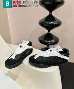 Giày thể thao nữ CHLOE màu đen thân trắng đế TPU đàn hồi vượt trội