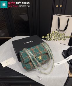 Túi xách đeo chéo CN cf nhiều màu size 26x15 cm chất liệu vải dạ tweed