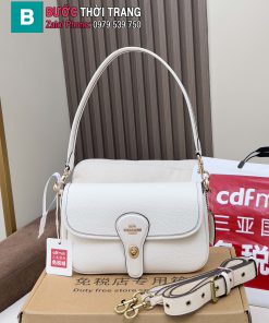 Túi xách kepk nách COACH Hadley màu trắng ngà 2 dây đeo