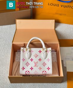  Túi xách đeo chéo LV Onthego nhiều màu size 18x15 cm mini nhỏ xinh