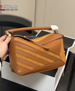 Túi xách Loewe Puzzle màu nâu da bò cao cấp size 24x15 cm