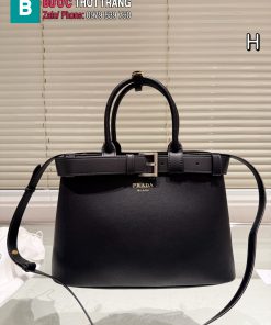 Túi xách PRADA tote màu đen da bò size 32x22 cm