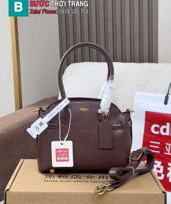 Túi đeo chéo COACH Empire Carryall màu nâu socola da bò size 22x11.5x6 cm