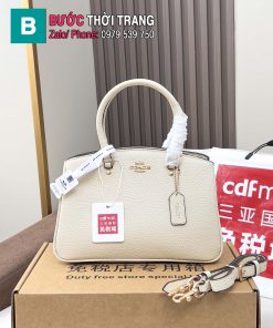 Túi xách nữ COACH cầm tay màu trắng ngà size 27cm và 33cm