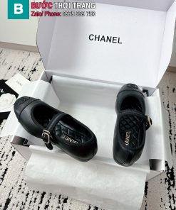 Giày búp bê đế bệt CN màu đen quai ngang mẫu giày kinh điển tuyệt đẹp