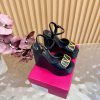 Giày cao gót nữ Valentino màu đen đế xuồng cao 13cm