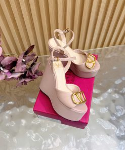 Giày cao gót nữ Valentino màu nude đế xuồng cao 13cm