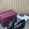 Giày lười GUCCI cao cấp màu đen quai ngang nữ tính